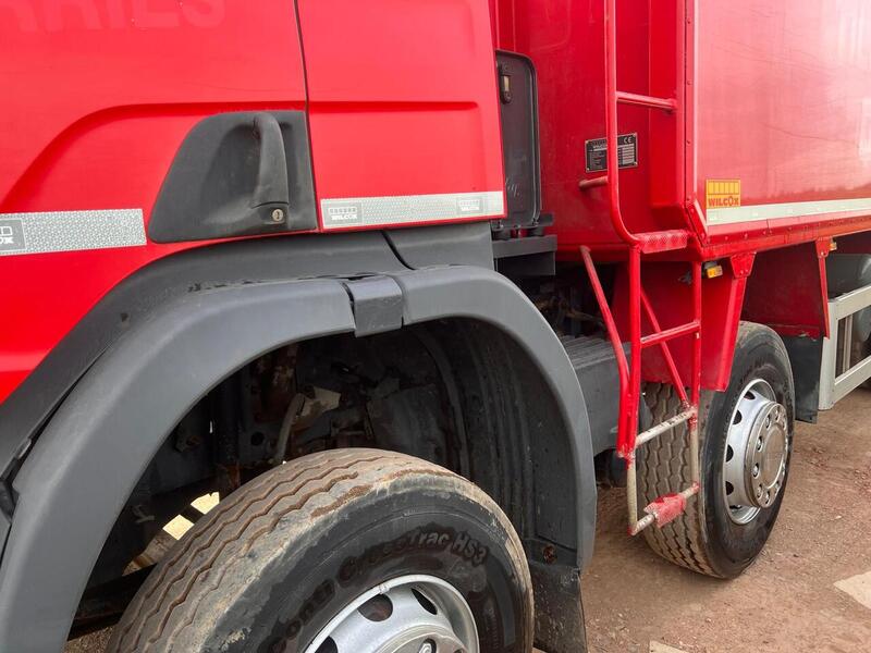 Scania 8x4 Steel Body Tipper