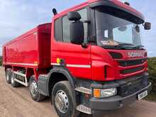 Scania P370 8x4 Steel Body Tipper 