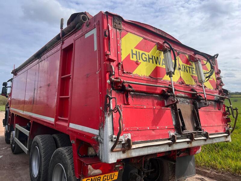 Scania 8x4 Steel Body Tipper