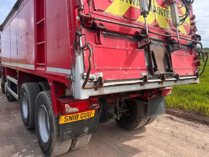 Scania 8x4 Steel Body Tipper