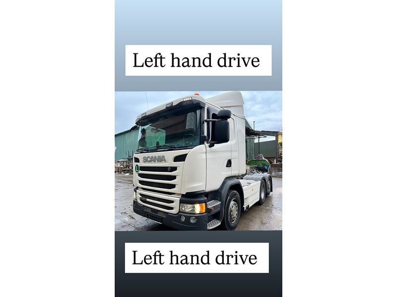 Scania Left Hand Drive Tractor Unit 