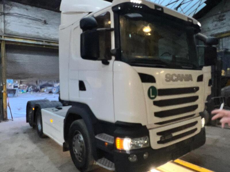 Scania Left Hand Drive Tractor Unit 