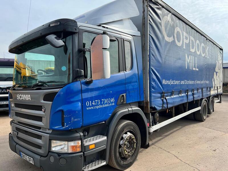 Scania 26 Ton Curtain Side