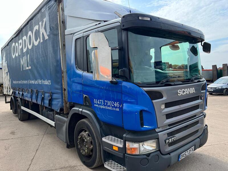Scania 26 Ton Curtain Side