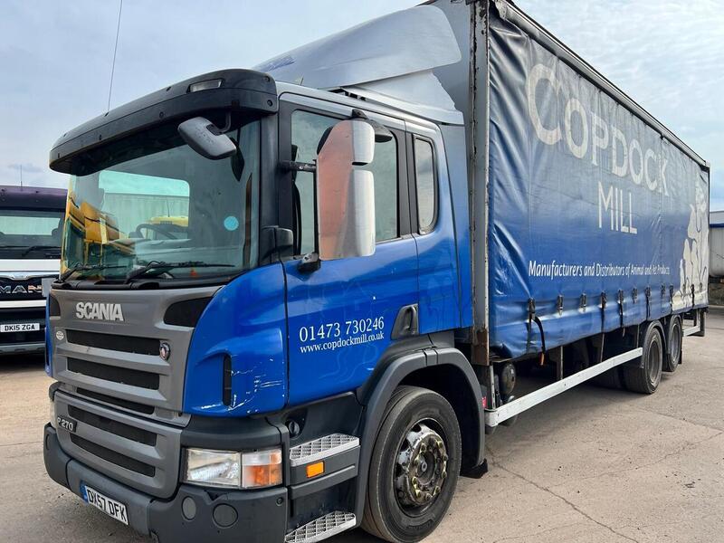 Scania 26 Ton Curtain Side