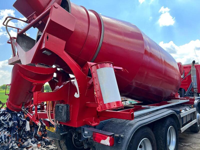 Scania Demount Mixer Tipper