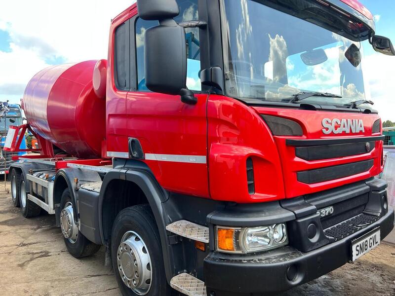 Scania Demount Mixer Tipper