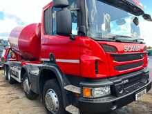 Scania P370 Demount Mixer Tipper 