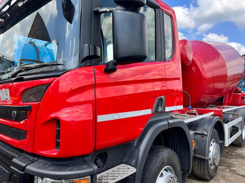 Scania Demount Mixer Tipper