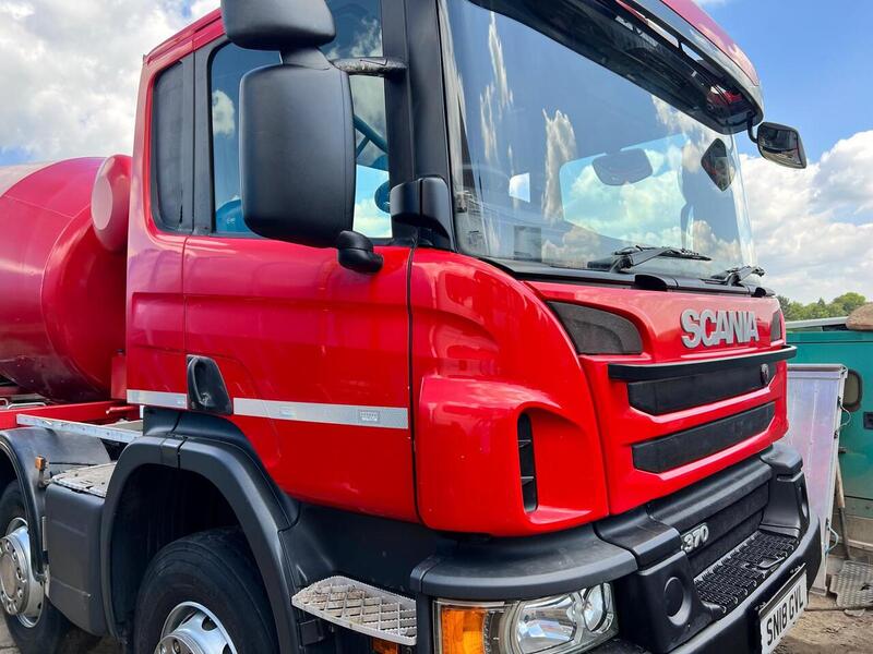 Scania Demount Mixer Tipper