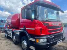 Scania P370 Demount Mixer Tipper 
