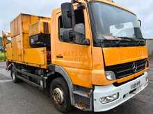 Mercedes-Benz 1318 Line Painting Truck 