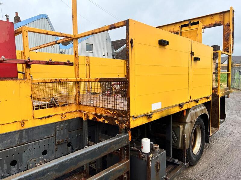 Mercedes-Benz Line Painting Trucks