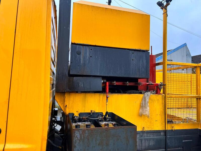 Mercedes-Benz Line Painting Trucks