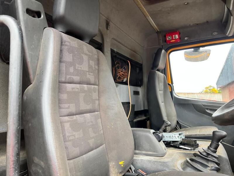 Mercedes-Benz Line Painting Trucks