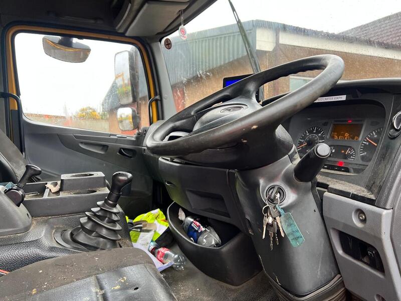 Mercedes-Benz Line Painting Trucks