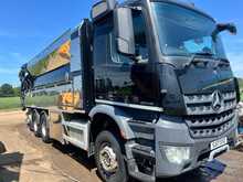 Mercedes-Benz Arocs 3245 Fitted with Rolba Super Combi Vac Tanker 