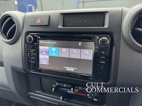 RHD VDJ 79 Double Cab Workmate 4.5 4dr Tray Back Manual Diesel