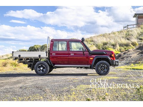 79 70 Series Double Cab Pickup RHD 2.8 4dr Tray Back Automatic Diesel