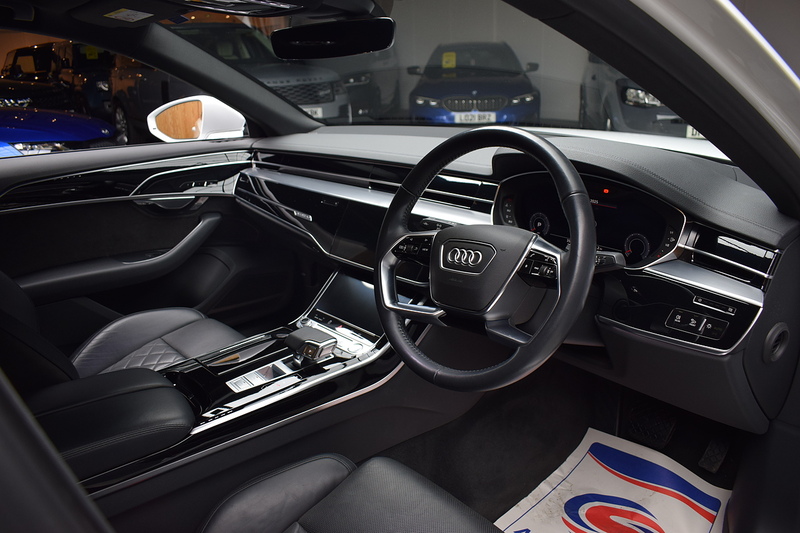 Audi A8 3.0 TDI V6 50 Black Edition Saloon 4dr Diesel Tiptronic quattro Euro 6 (s/s) (286 ps) - U658
