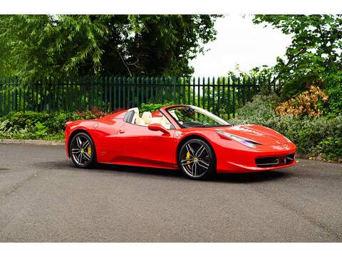4.5 Spider Convertible 2dr Petrol F1 DCT Euro 5 (570 bhp)
