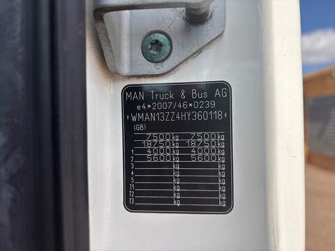 MAN Tgl 8.220 4X2 Bb SLP - U591