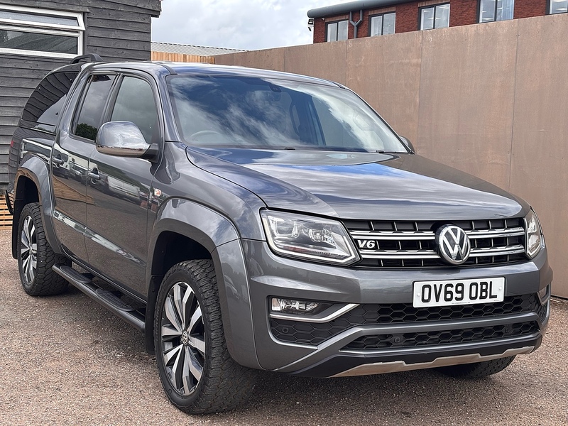 Grey 2019 Volkswagen Amarok Pickup Truck All-wheel drive Automatic