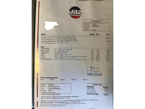 928 GTS Coupe 5.4 Automatic Petrol