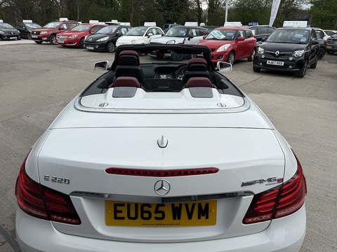 2.1 E220 BlueTEC AMG Line (Premium) Cabriolet 2dr Diesel G-Tronic+ Euro 6 (s/s) (177 ps)