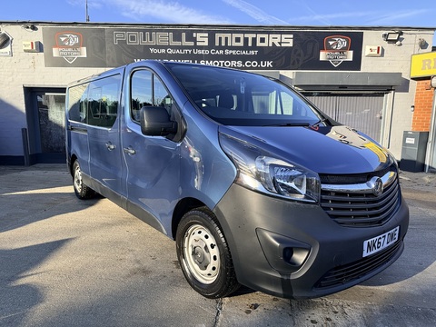 1.6 CDTi 2900 BiTurbo ecoFLEX Combi Van Double Cab 5dr Diesel Manual L2 H1 Euro 6 (s/s) (9 Seat) (95 ps)