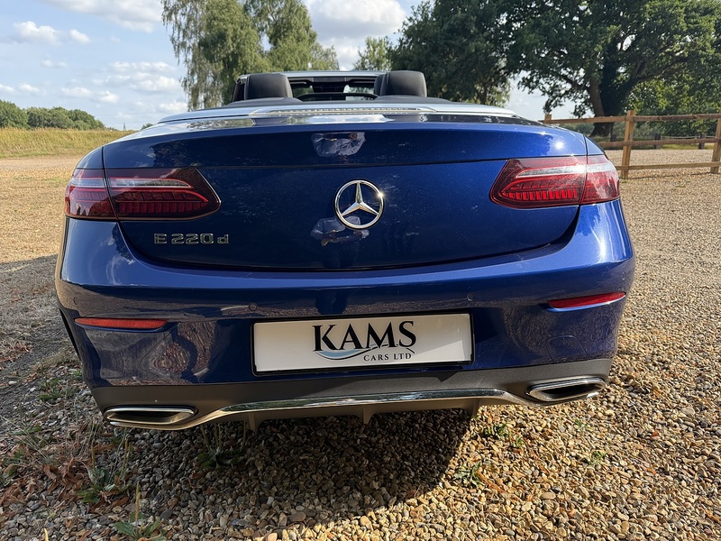 Mercedes-Benz 2.0 E220d AMG Line (Premium) Cabriolet 2dr Diesel G-Tronic+ Euro 6 (s/s) (194 ps)