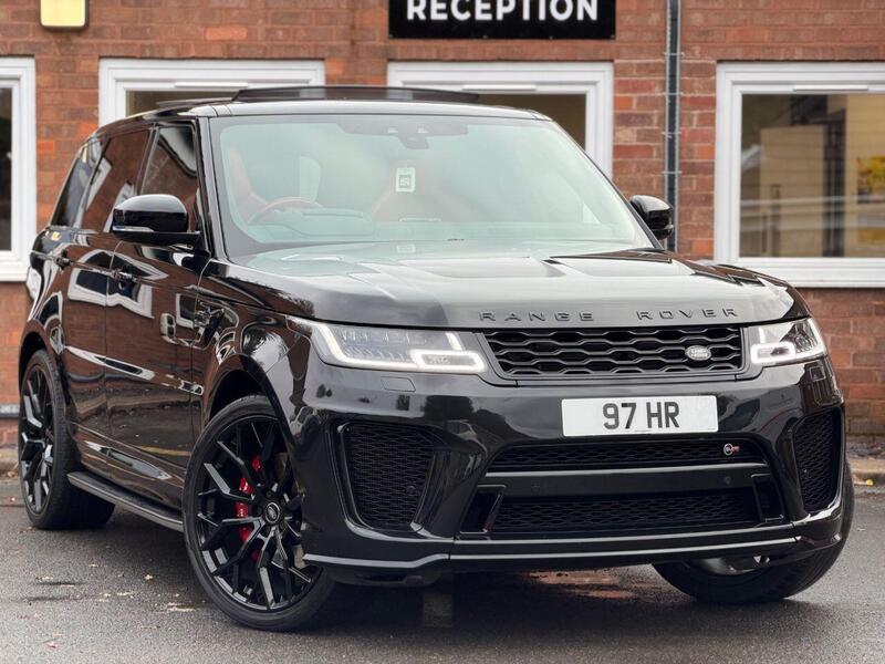 LAND ROVER RANGE ROVER SPORT RANGE ROVER SPORT 5.0 P575 V8 GPF SVR SUV 5dr Petrol Auto 4WD Euro 6 (s/s) (575 ps) - U2029