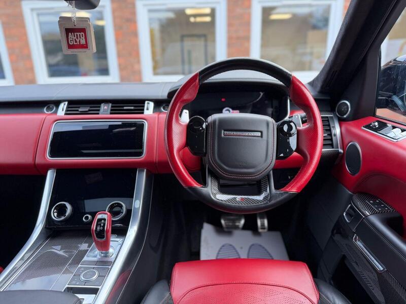 LAND ROVER RANGE ROVER SPORT RANGE ROVER SPORT 5.0 P575 V8 GPF SVR SUV 5dr Petrol Auto 4WD Euro 6 (s/s) (575 ps) - U2029