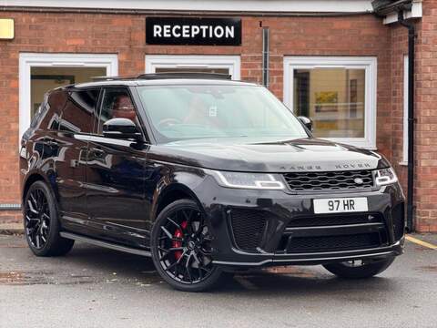 LAND ROVER RANGE ROVER SPORT RANGE ROVER SPORT 5.0 P575 V8 GPF SVR SUV 5dr Petrol Auto 4WD Euro 6 (s/s) (575 ps) - U2029
