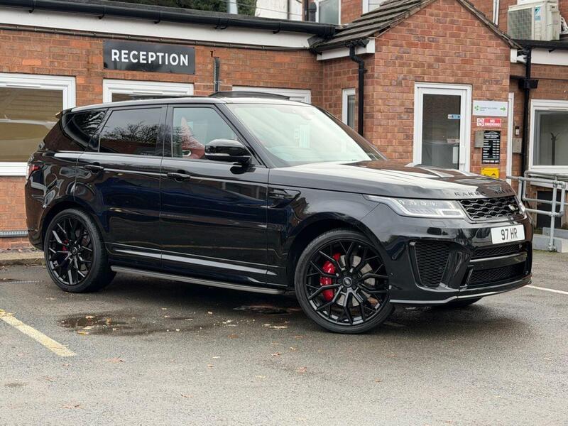 LAND ROVER RANGE ROVER SPORT RANGE ROVER SPORT 5.0 P575 V8 GPF SVR SUV 5dr Petrol Auto 4WD Euro 6 (s/s) (575 ps) - U2029