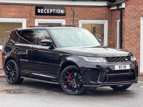 LAND ROVER RANGE ROVER SPORT RANGE ROVER SPORT 5.0 P575 V8 GPF SVR SUV 5dr Petrol Auto 4WD Euro 6 (s/s) (575 ps) - U2029