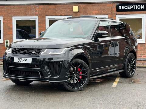 LAND ROVER RANGE ROVER SPORT RANGE ROVER SPORT 5.0 P575 V8 GPF SVR SUV 5dr Petrol Auto 4WD Euro 6 (s/s) (575 ps) - U2029