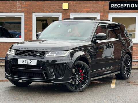 LAND ROVER RANGE ROVER SPORT RANGE ROVER SPORT 5.0 P575 V8 GPF SVR SUV 5dr Petrol Auto 4WD Euro 6 (s/s) (575 ps) - U2029