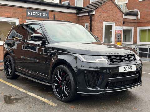 LAND ROVER RANGE ROVER SPORT RANGE ROVER SPORT 5.0 P575 V8 GPF SVR SUV 5dr Petrol Auto 4WD Euro 6 (s/s) (575 ps) - U2029