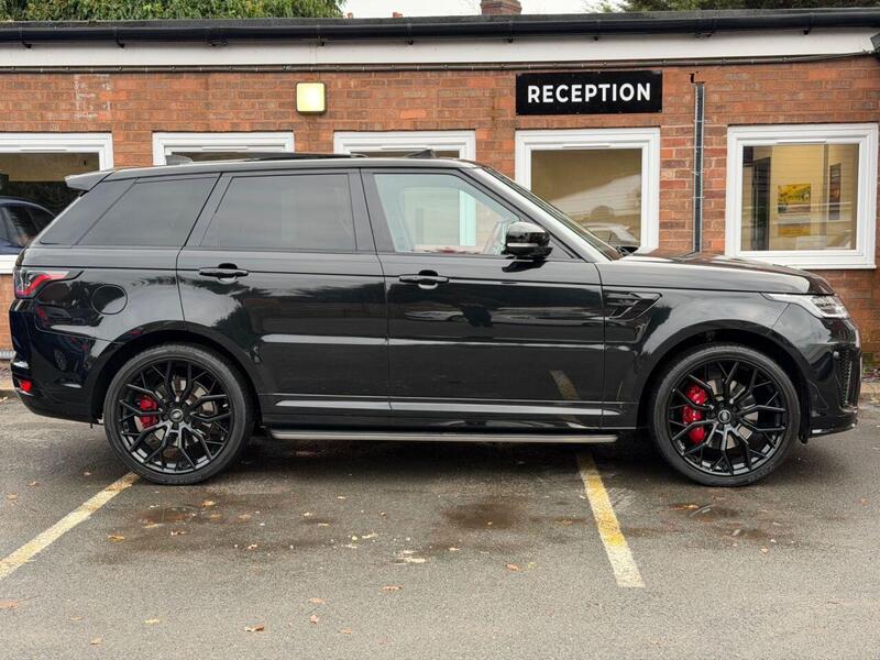 LAND ROVER RANGE ROVER SPORT RANGE ROVER SPORT 5.0 P575 V8 GPF SVR SUV 5dr Petrol Auto 4WD Euro 6 (s/s) (575 ps) - U2029