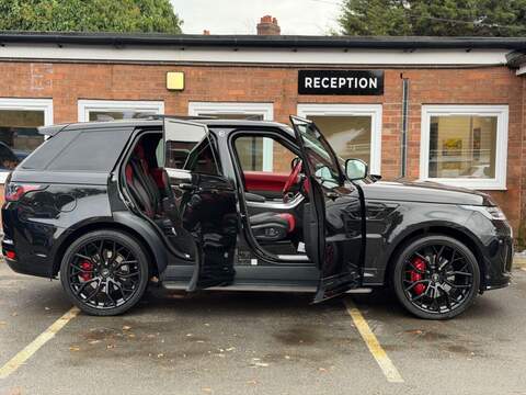 LAND ROVER RANGE ROVER SPORT RANGE ROVER SPORT 5.0 P575 V8 GPF SVR SUV 5dr Petrol Auto 4WD Euro 6 (s/s) (575 ps) - U2029