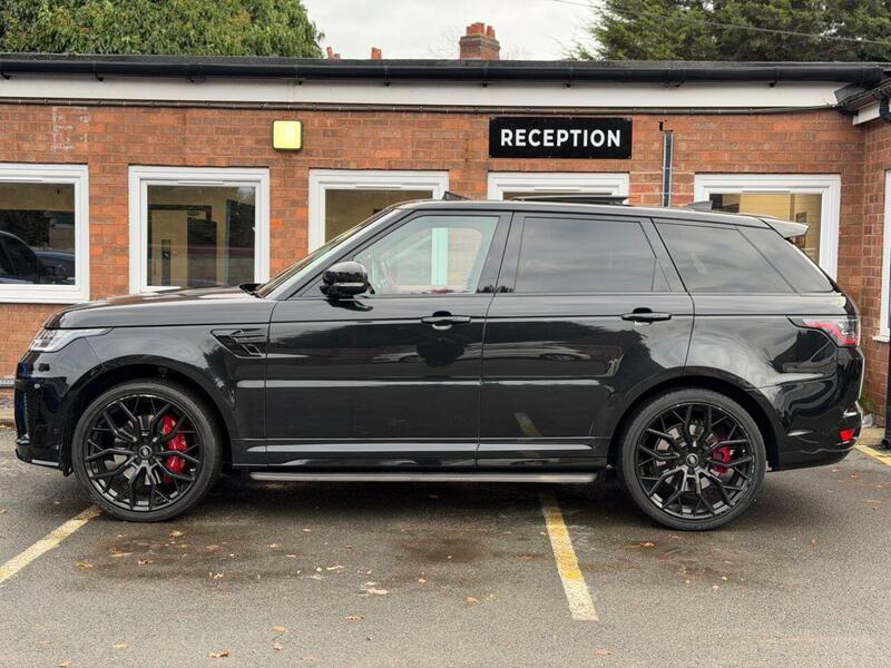 LAND ROVER RANGE ROVER SPORT RANGE ROVER SPORT 5.0 P575 V8 GPF SVR SUV 5dr Petrol Auto 4WD Euro 6 (s/s) (575 ps) - U2029