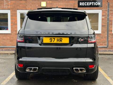 LAND ROVER RANGE ROVER SPORT RANGE ROVER SPORT 5.0 P575 V8 GPF SVR SUV 5dr Petrol Auto 4WD Euro 6 (s/s) (575 ps) - U2029