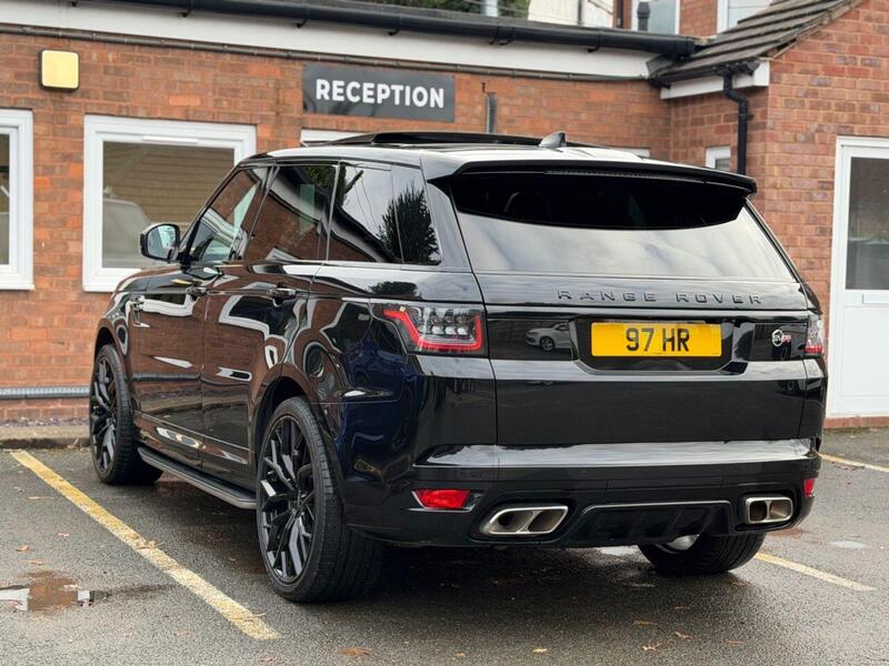 LAND ROVER RANGE ROVER SPORT RANGE ROVER SPORT 5.0 P575 V8 GPF SVR SUV 5dr Petrol Auto 4WD Euro 6 (s/s) (575 ps) - U2029