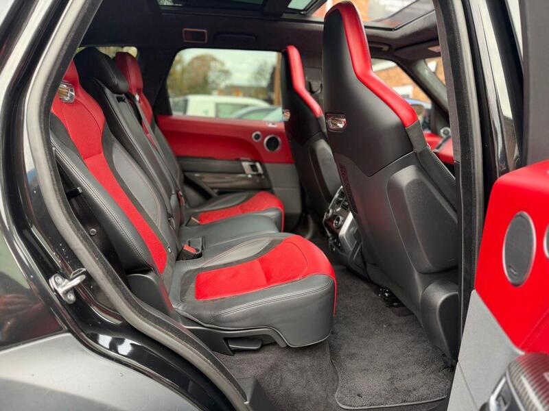 LAND ROVER RANGE ROVER SPORT RANGE ROVER SPORT 5.0 P575 V8 GPF SVR SUV 5dr Petrol Auto 4WD Euro 6 (s/s) (575 ps) - U2029