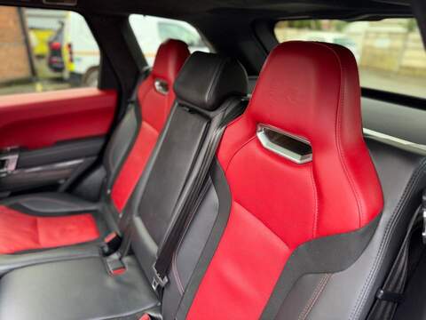 LAND ROVER RANGE ROVER SPORT RANGE ROVER SPORT 5.0 P575 V8 GPF SVR SUV 5dr Petrol Auto 4WD Euro 6 (s/s) (575 ps) - U2029