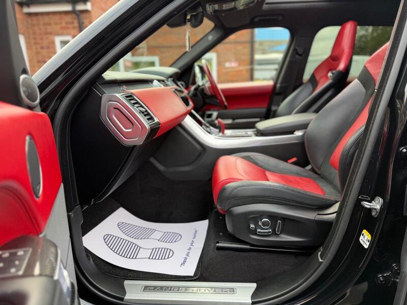 LAND ROVER RANGE ROVER SPORT RANGE ROVER SPORT 5.0 P575 V8 GPF SVR SUV 5dr Petrol Auto 4WD Euro 6 (s/s) (575 ps) - U2029