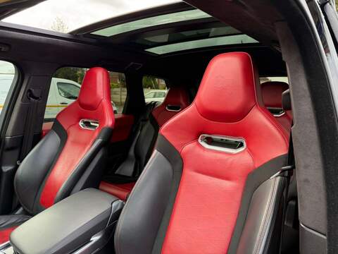 LAND ROVER RANGE ROVER SPORT RANGE ROVER SPORT 5.0 P575 V8 GPF SVR SUV 5dr Petrol Auto 4WD Euro 6 (s/s) (575 ps) - U2029