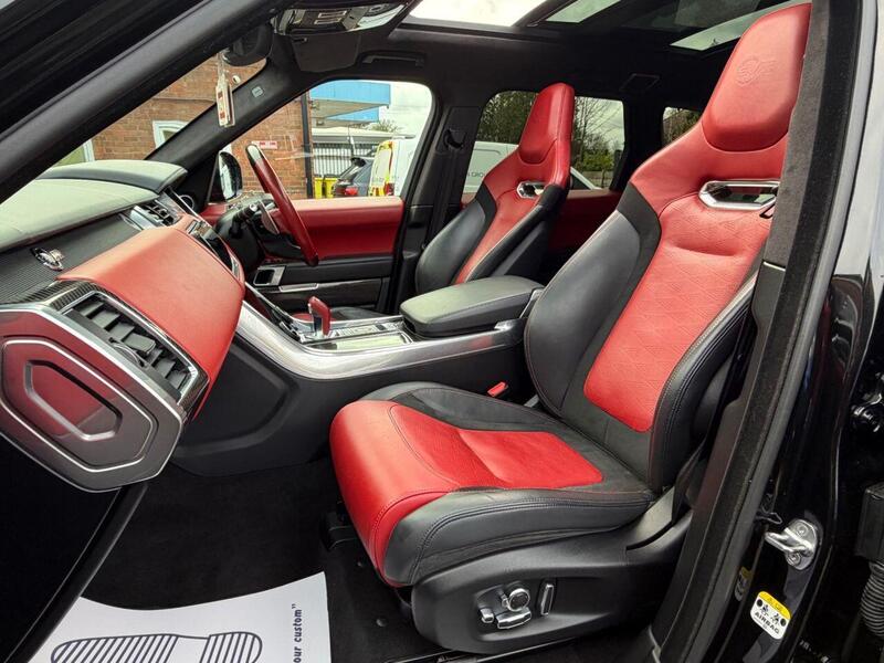 LAND ROVER RANGE ROVER SPORT RANGE ROVER SPORT 5.0 P575 V8 GPF SVR SUV 5dr Petrol Auto 4WD Euro 6 (s/s) (575 ps) - U2029