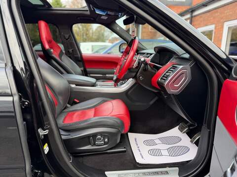 LAND ROVER RANGE ROVER SPORT RANGE ROVER SPORT 5.0 P575 V8 GPF SVR SUV 5dr Petrol Auto 4WD Euro 6 (s/s) (575 ps) - U2029